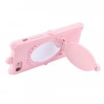 Wholesale iPhone 7 Rose Diamond Mirror Case (Champagne Gold)